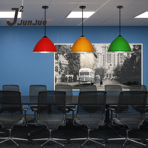 Lampu Liontin Bayangan Logam Kubah Besar Hitam Dalam Ruangan Lampu Dekorasi Retro Lampu Logam Pencahayaan Bagian Logam Perlengkapan Langit-langit untuk Lobi - Product Image 5