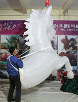 Cheval gonflable personnalisé Waha en polyester 210T (3 m ou taille personnalisable)