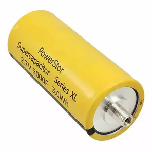 35*70 มม.Ultra ตัวเก็บประจุสองชั้นซุปเปอร์ตัวเก็บประจุ 2.7V 12V 400F 50uF Supercapacitor 500F EDLC