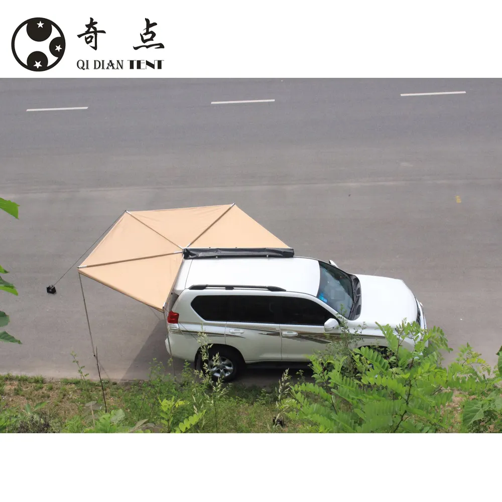 4 × 4 OffオフロードBatwing Car Foxwing Awning 270 Degree Vehicle Truck Awning Tent