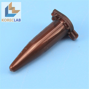 ढक्कन के साथ प्रयोगशाला उपयोग शंक्वाकार नीचे टिप काले प्लास्टिक टेस्ट शीशियों नमूना माइक्रो अपकेंद्रित्र ट्यूब - Product Image 3