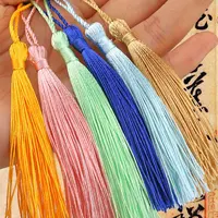 1pc Cotton Silk Tassel Fringe Brush Hanging Rope DIY Tassels