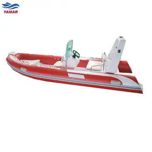 Outdoor Water Sports Yacht Luxury Aluminium Sightseeing Boat 5.86m 19ft High Speed Racing Boat for Sale