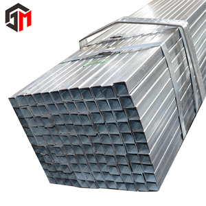 Tube carré en acier galvanisé sans soudure, toute quantité commandée S45C tube carré sans soudure pour la construction mécanique