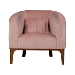 Più nuovo living room furniture poltrona <span class=keywords><strong>poltrone</strong></span> nuovo rosa corallo velluto - Product Image 1