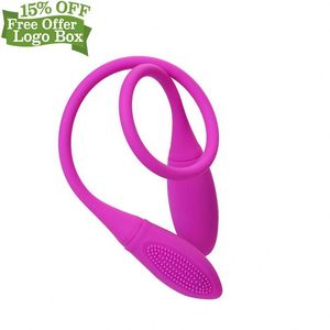 Kotak kustom gratis-<span class=keywords><strong>vibrator</strong></span> kepala ganda peluru panjang pasangan Telur vagina Anal bergetar ganda untuk pria wanita - Product Image 5