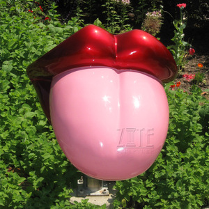 Moderna pop art <span class=keywords><strong>in</strong></span> fibra di vetro da parete <span class=keywords><strong>in</strong></span> <span class=keywords><strong>resina</strong></span> montato lip scultura - Product Image 3