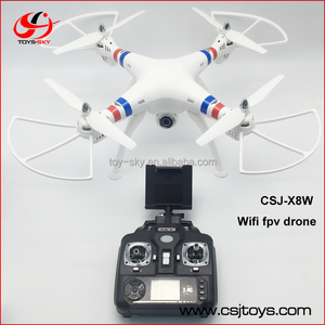 2016 X8 W X8HW Tamaño Grande 2.4 Ghz 6-Axis Drone rc helicóptero de la cámara con pantalla lcd con gyro - Product Image 4