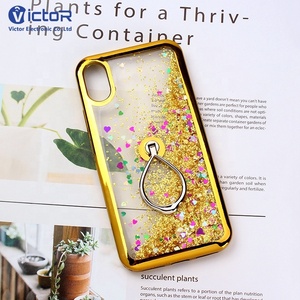 2019 di vendita Caldo galvanica liquido sabbia caso <span class=keywords><strong>trasparente</strong></span> con anello di barretta di cassa del telefono mobile per Il <span class=keywords><strong>Iphone</strong></span> X - Product Image 2