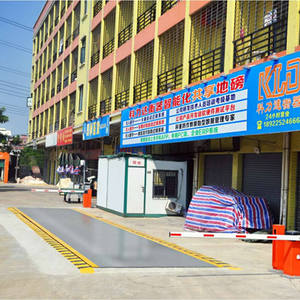 KEDA SCS-120 120 Tons <strong>LED</strong> <strong>Display</strong> Steel Deck Bascula Electronic Digital Weigh Bridge Guangdong for Truck <strong>Scale</strong> Operating System - Product Image 2