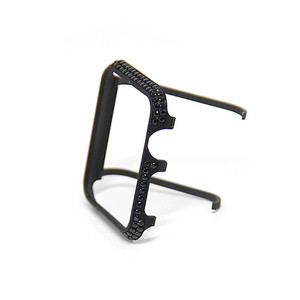 Di lusso 316L in acciaio inox scintillante zircone in metallo Cover protettiva per <span class=keywords><strong>Apple</strong></span> <span class=keywords><strong>Watch</strong></span> Case 41/45/49mm - Product Image 3