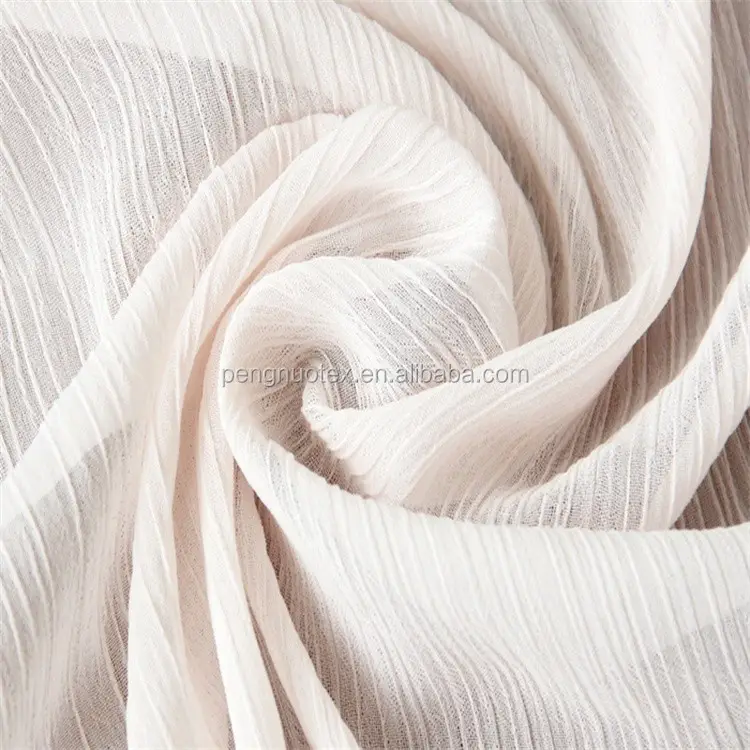 100% poliéster dyed moss crepe spandex tecido tecido/100d + 40d para mulheres roupas e vestido