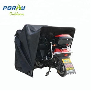 Abri de moto de petite taille, noir, <span class=keywords><strong>pour</strong></span> parc extérieur, g - Product Image 1