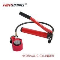 Cylindre hydraulique compact de 20 tonnes, 30 tonnes, 50 tonnes, course manuelle, ultra-fin