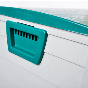 VERTAK Outdoor Garden <strong>Waterproof</strong> Hand Tool Large <strong>Storage</strong> Plastic <strong>Box</strong> With Wheels and Handle - Product Image 5