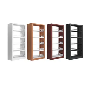 modern steel furniture School used book shelves Metal Book shelf for library