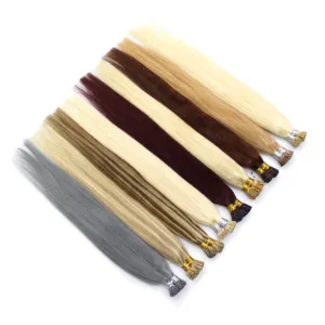 22 inch indian remy hair extensions 2g strands i tip hair extensions, crotchet hair, i tip hair extensions wholesale
