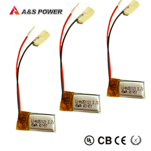 IEC62133/CE/ROHS 502030 batería de litio recargable de li polímero de la batería 502030 de 3,7 V 240 mAh batería lipo - Product Image 5