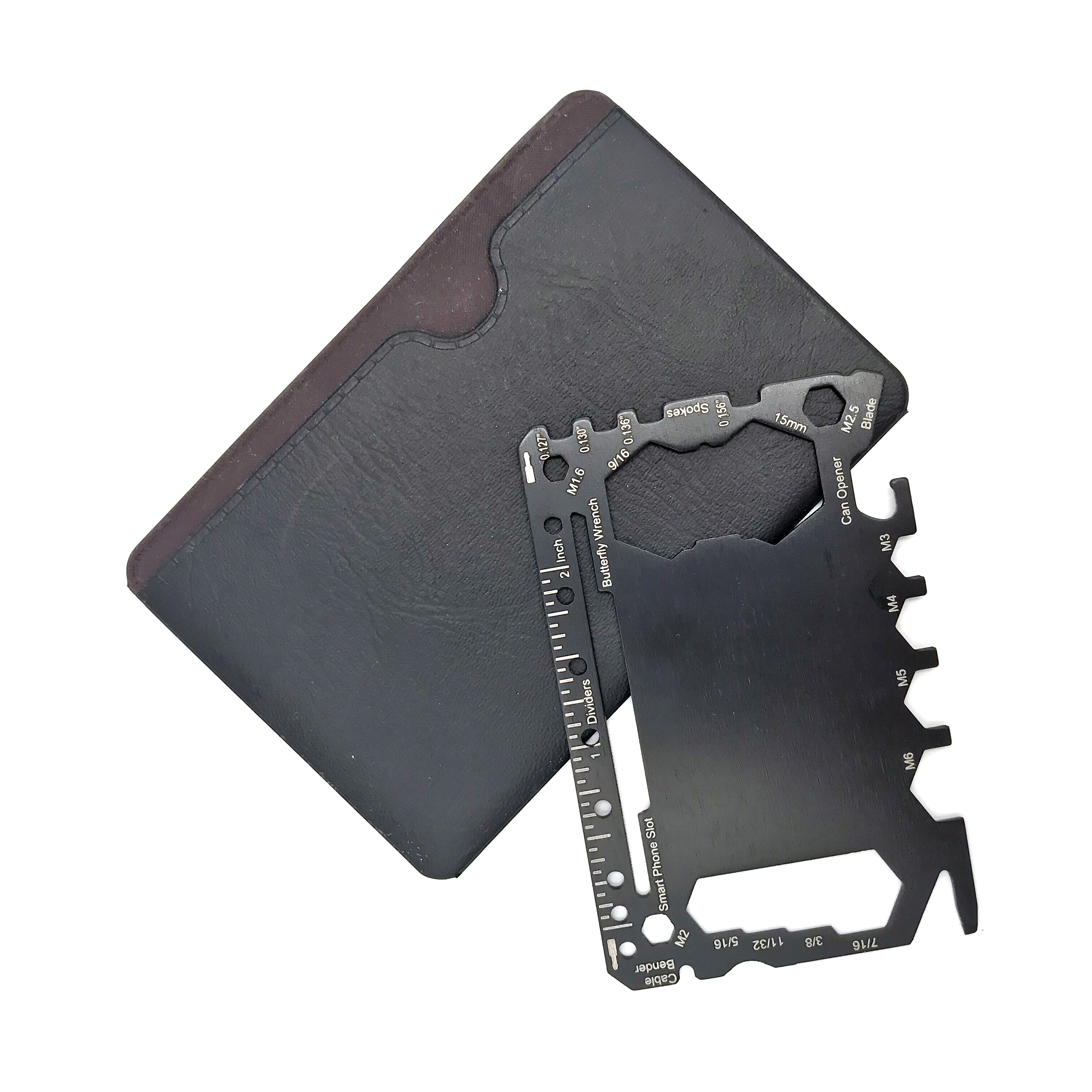 Custom Logo Credit Card Size Keychain Stainless Steel Flat Beer Bottle Opener Bar Blade