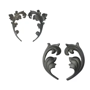 Ornements de <span class=keywords><strong>portail</strong></span> en acier, clôture ornementale, ornements en acier moulé - Product Image 4