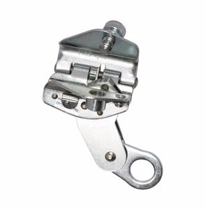 Agarradera de cuerda de acero de seguridad Industrial, chapada en Zinc, para pararrayos de caída de cuerda de 16mm - Product Image 1