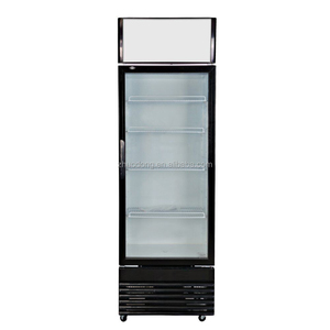 Réfrigérateur <span class=keywords><strong>vertical</strong></span> à porte vitrée à température unique de 300 L - Product Image 2