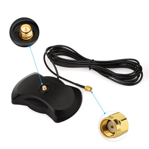 Superbat wi-fi Antenna supporto magnetico connettore RP SMA 10ft cavo di prolunga potente Base magnetica