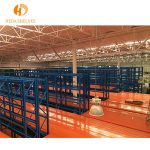 אוניברסלי ארוך תוחלת כבד החובה בתפזורת רב שכבה פלדת צלחת אחסון מדף - Product Image 4