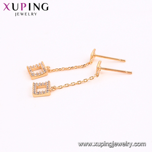 <span class=keywords><strong>Xuping</strong></span>-Conjunto de tres joyas de boda, personalizado, forma cuadrada, nuevo estilo, 64519 - Product Image 6