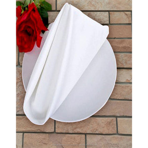Gros Hôtel Restaurant Coton <span class=keywords><strong>Lin</strong></span> Blanc <span class=keywords><strong>Serviette</strong></span> <span class=keywords><strong>de</strong></span> <span class=keywords><strong>Table</strong></span> - Product Image 1