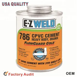 EZ WELD 786 Xi Măng Dung Môi Cpvc, Keo Ống Cho Thị Trường Trung Đông