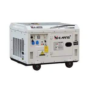 10KVA 198FA דיזל מנוע 30L מיכל דלק דיזל גנרטור