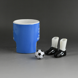 Tasse à café en céramique de football, souvenir sportif bon marché promotionnel - Product Image 3