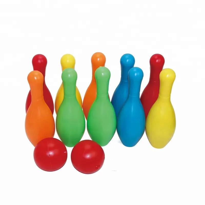 Shantou ept giocattolo sportivo all'ingrosso palline di plastica gioco da Bowling per bambini Set da gioco con spilla da Bowling