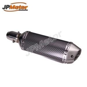 <span class=keywords><strong>Fibra</strong></span> de carbono de <span class=keywords><strong>escape</strong></span> de la motocicleta - Product Image 4