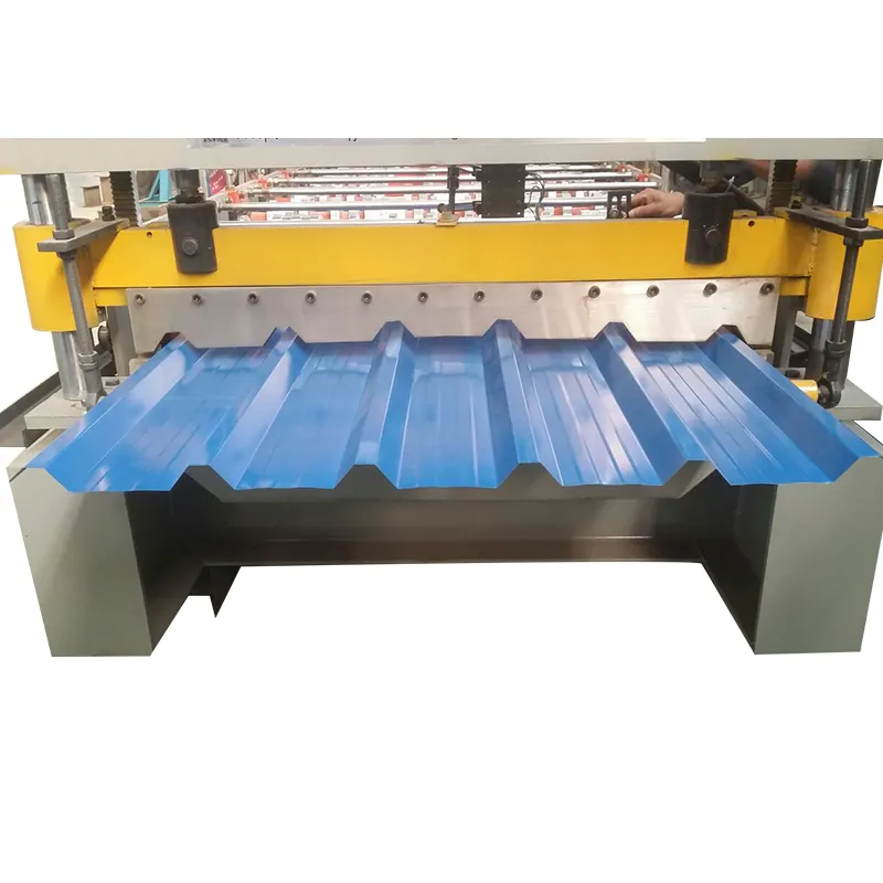 Metal steel roofing sheet roof panel roll forming making machine prices