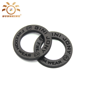 Personnalisé plaque ronde gravé marque logo <span class=keywords><strong>gun</strong></span> metal étiquette tags en gros - Product Image 2