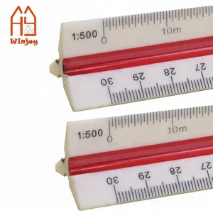 Industrial Triangular Measuring Scale Ruler