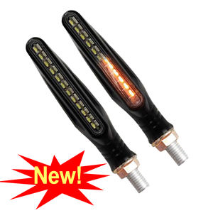 Индивидуальный светодиодный поворотник для мотоциклов 12 В, уникальные универсальные Тормозные и задние фонари, запасные части для систем освещения - Product Image 4