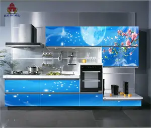 new models 3D kitchen cabinets made in China
