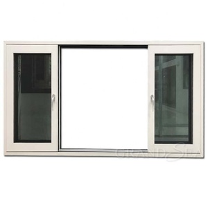 <span class=keywords><strong>Finestra</strong></span> Scorrevole in Alluminio a Quattro Foglie con Doppio Vetro Temperato e Rete Rinforzata - Product Image 4