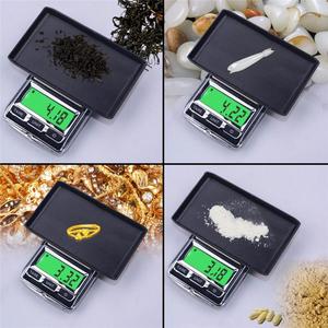 Bán hàng nóng 100 gam * 0.01 gam 500 gam x 0.1 gam Mini Digital Di LCD Điện Tử Cân Pocket Trang Sức có trọng lượng quy mô <span class=keywords><strong>scale</strong></span> Kép - Product Image 5