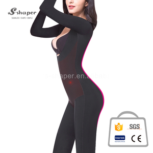 S-SHAPER เซ็กซี่ผู้หญิงผิวแน่นกระชับสัดส่วนภายใน Shaper สวมใส่,คาเฟอีนผสมบอดี้สูท - Product Image 2