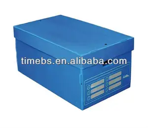 Faltbare Coroplast-Archiv box, Akten box, Dokumenten box