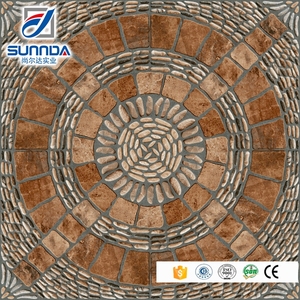 Buen aspecto para al aire libre baldosas rústicas, superficie rugosa <span class=keywords><strong>gres</strong></span> porcelánico, baldosas de piedra de imitación - Product Image 5
