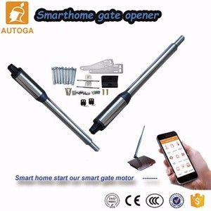 Puertas automáticas swing abridor de puerta de control remoto para 250 KG 2.5 m dual brazos Operadores para Portones - Product Image 1