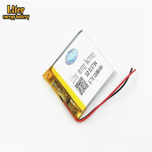 Rechargeable battery lithium polymer battery battery <span class=keywords><strong>3</strong></span>,7 V 313734, 310 mah Li-ion battery - Product Image 3