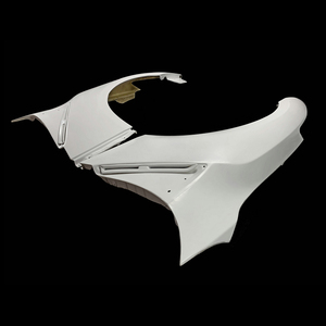 บังโคลนหน้าไฟเบอร์กลาสไฟเบอร์กลาส FRP สำหรับ Nissan GTR R35-UV การป้องกันที่สมบูรณ์แบบ - Product Image 4