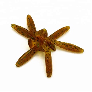 3D Silicone PVC plastica occhio <span class=keywords><strong>Pesca</strong></span> esca calamaro morbido <span class=keywords><strong>Pesca</strong></span> esca esca per la posizione del flusso - Product Image 3