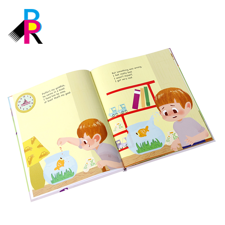 Новые детские английские книги на заказ с принтом в твердой обложке